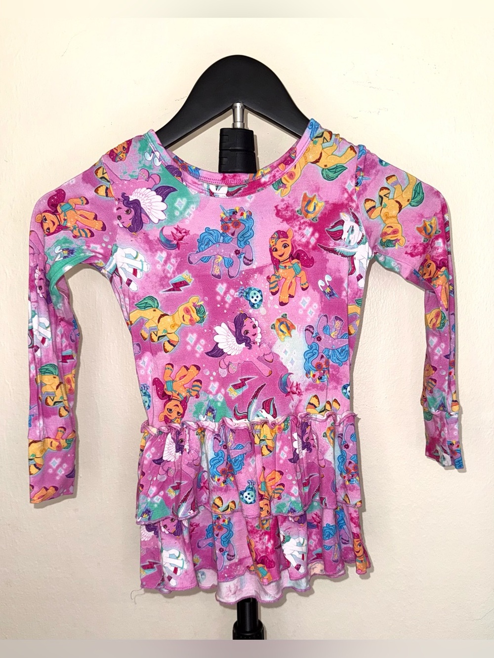 Bums & Roses x My Little Pony "A New Generation" Ruffle Twirl Dress, size 5/6